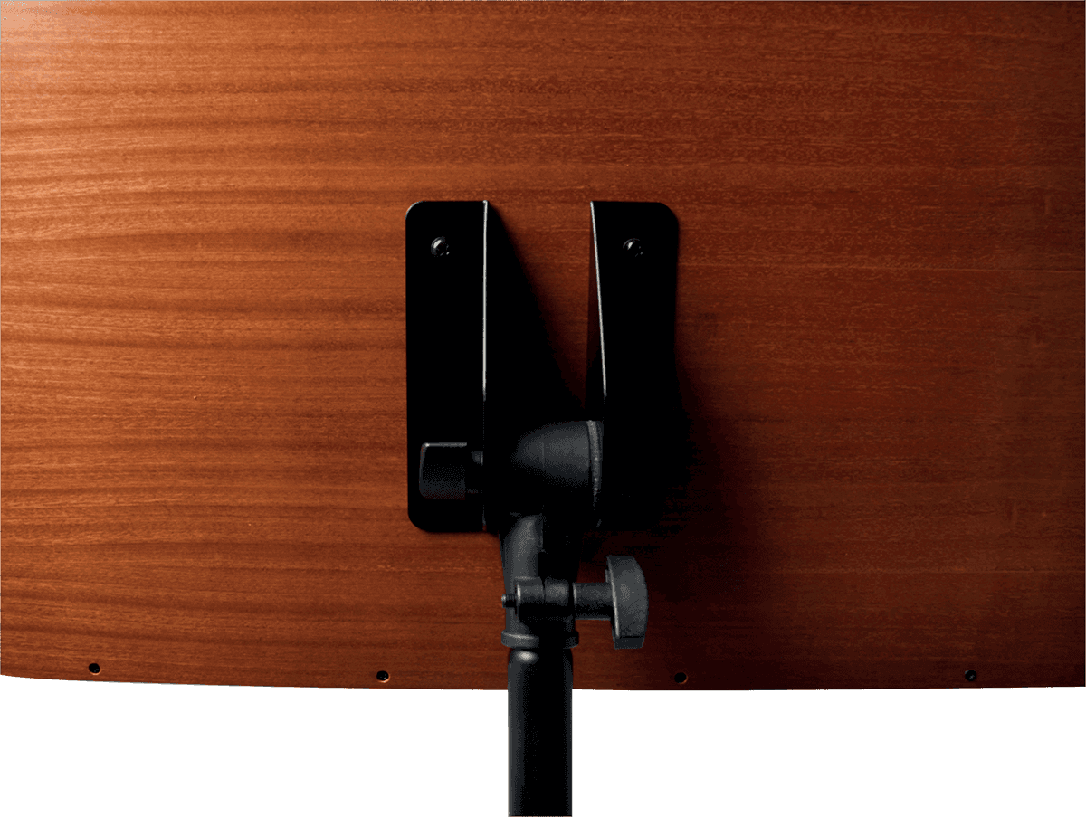 MS332 WOODEN MUSIC STAND BLACK