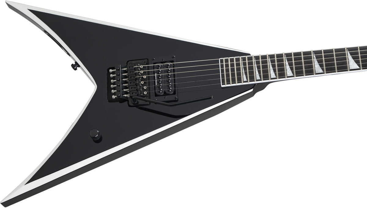 King V Signature Wes Borland Pro Series Schwarz Mit Weißen Fasen