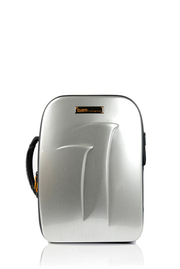 Koffer für 2 B/A-Klarinetten New Trekking - Gebürstetes Aluminium