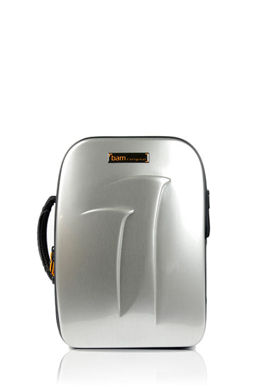 Koffer für 2 B/A-Klarinetten New Trekking - Gebürstetes Aluminium