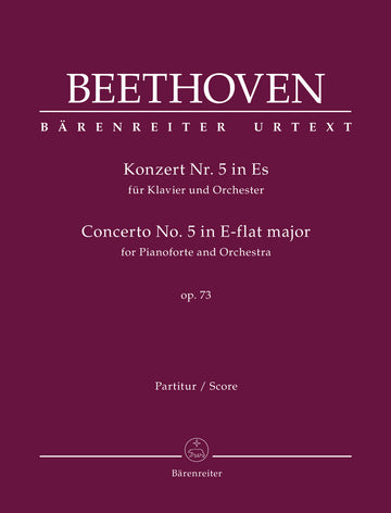 Beethoven L.V. - Concerto For Pianoforte And Orchester N°5 Op.73 - Score