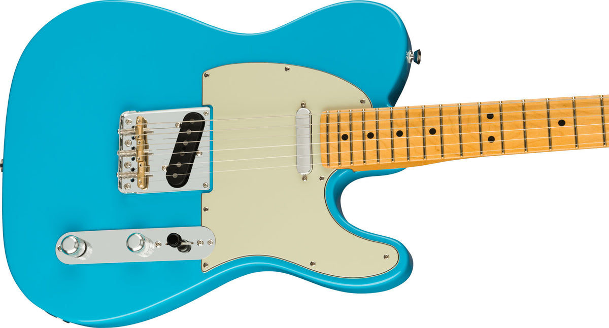 Telecaster American Professional II MN Miami-Blau