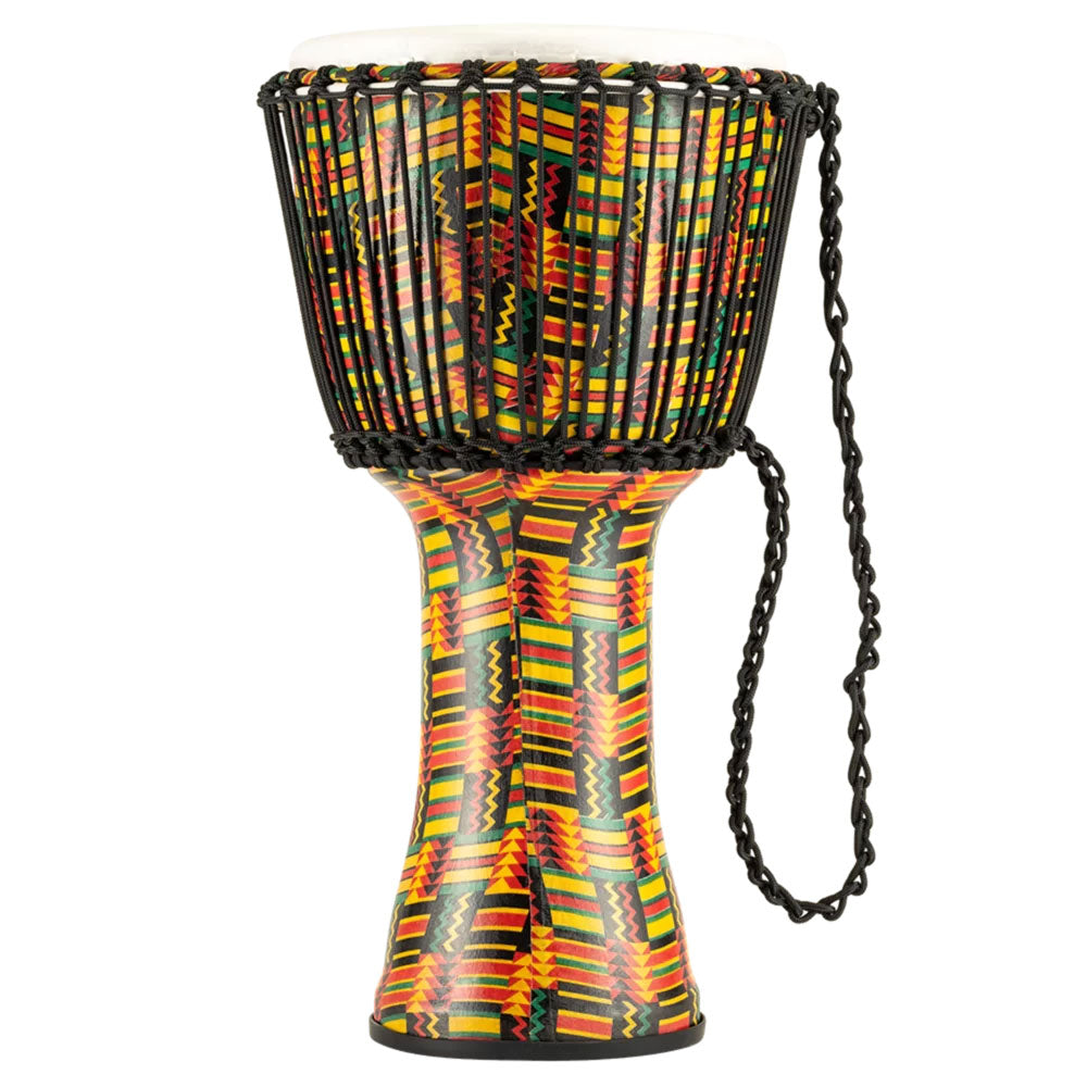 PERCUSSION 12" ROPE TUNED TRAVEL SERIES DJEMBE SYNTHETIC HEAD (PATENTED) SIMBRA