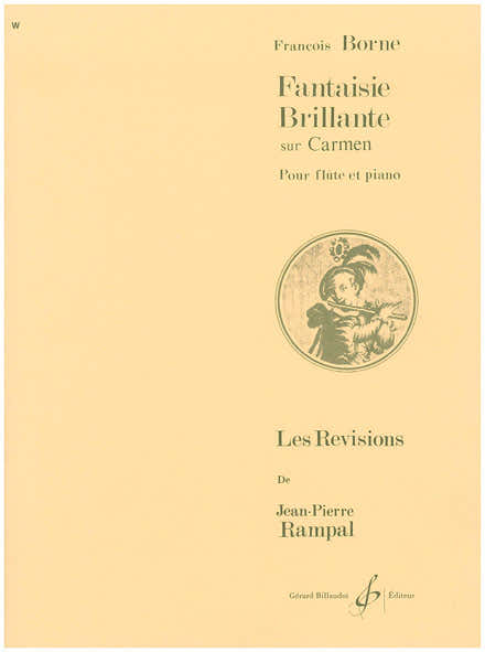 Borne Francois - Brillante Fantasie über Carmen - Flöte / Klavier