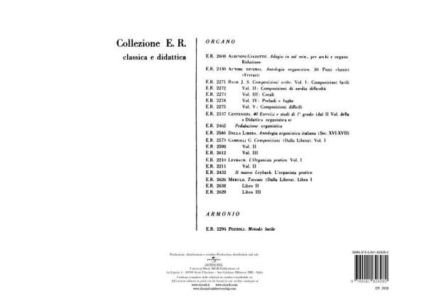 ALBINONI T. - ADAGIO IN SOL MINORE - ORGUE