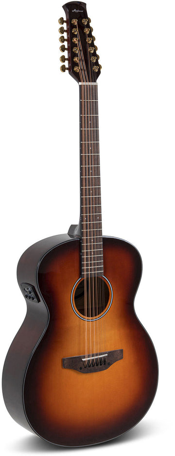 Aaj96-1 Jumbo 12 Wood Classics Sunburst