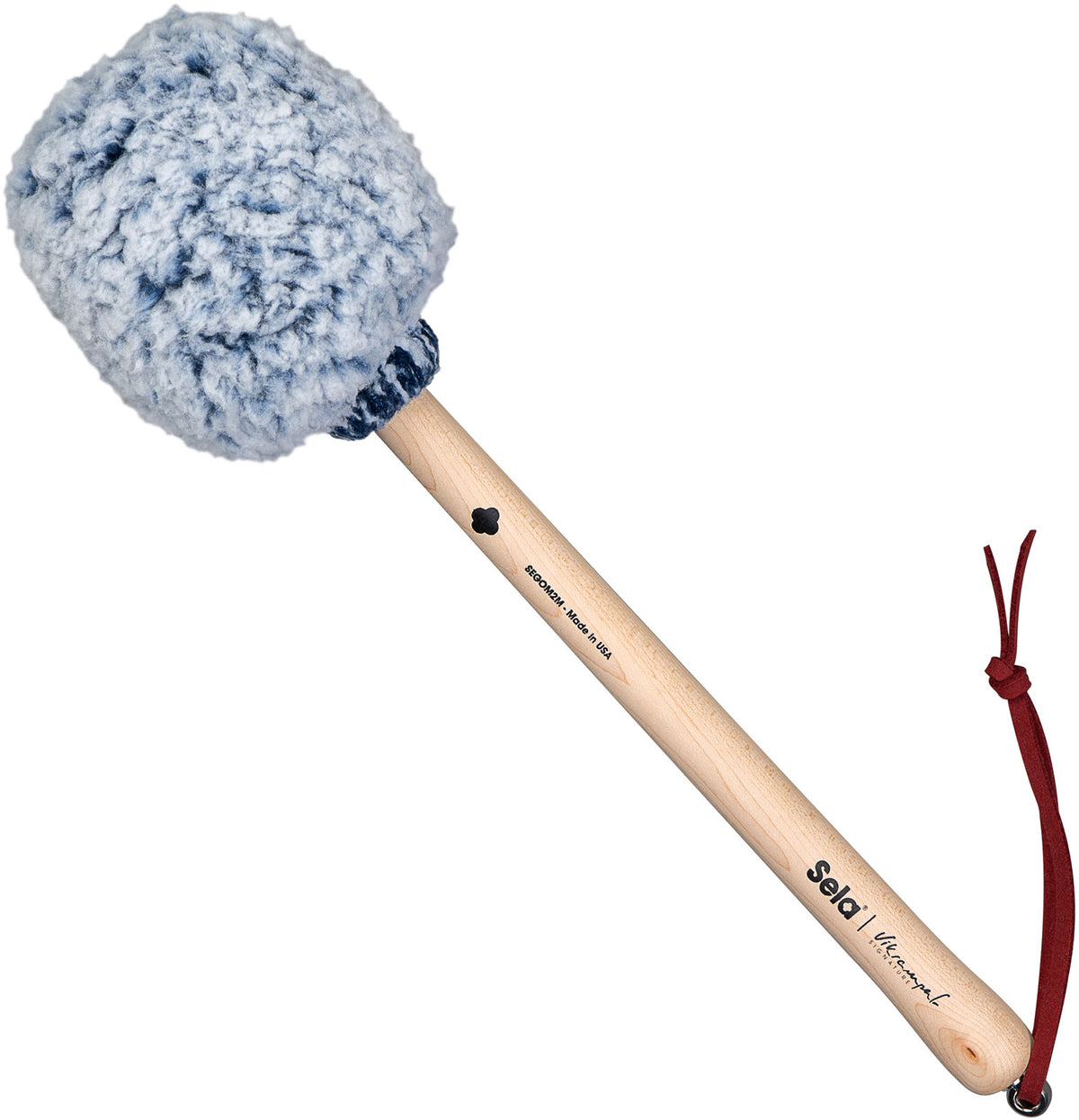 Gongschlägel Vikrampal Deep Earth - Medium, frostiges Blau
