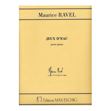 RAVEL JEUX D'EAU PIANO