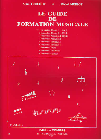 Truchot/meriot - Leitfaden für musikalische Ausbildung Vol.1