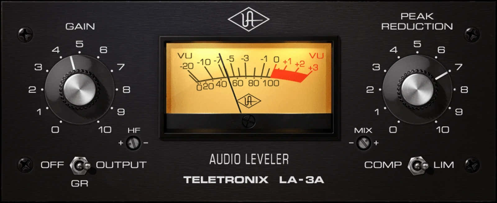UAD Teletronix LA-3A Klassischer Audio-Leveler