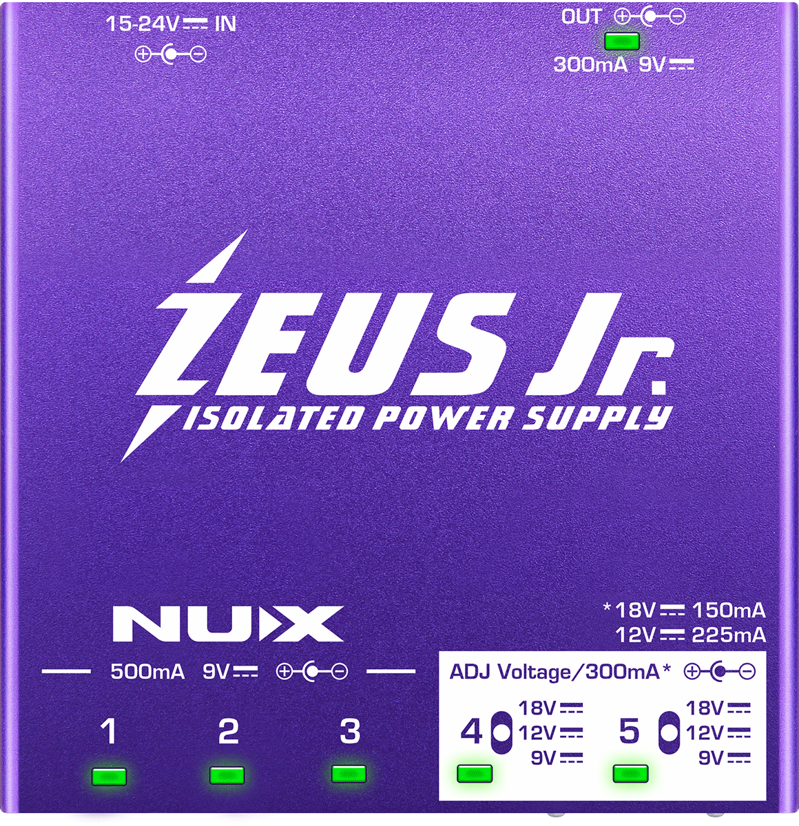 ZEUS JUNIOR 6 ISOLATED OUTPUTS
