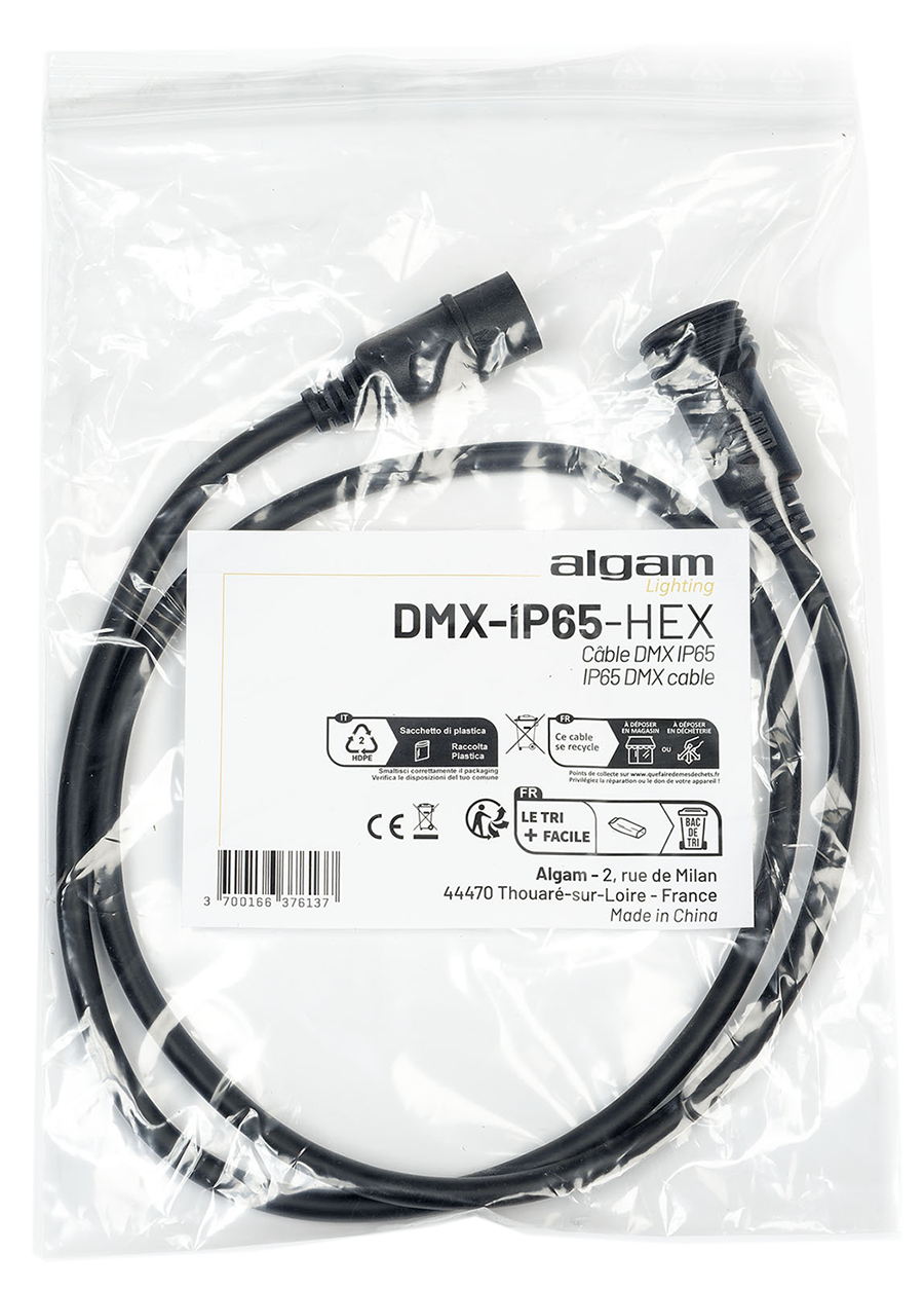 DMX IP65-Kabel für IP Par 712/1212 HEX