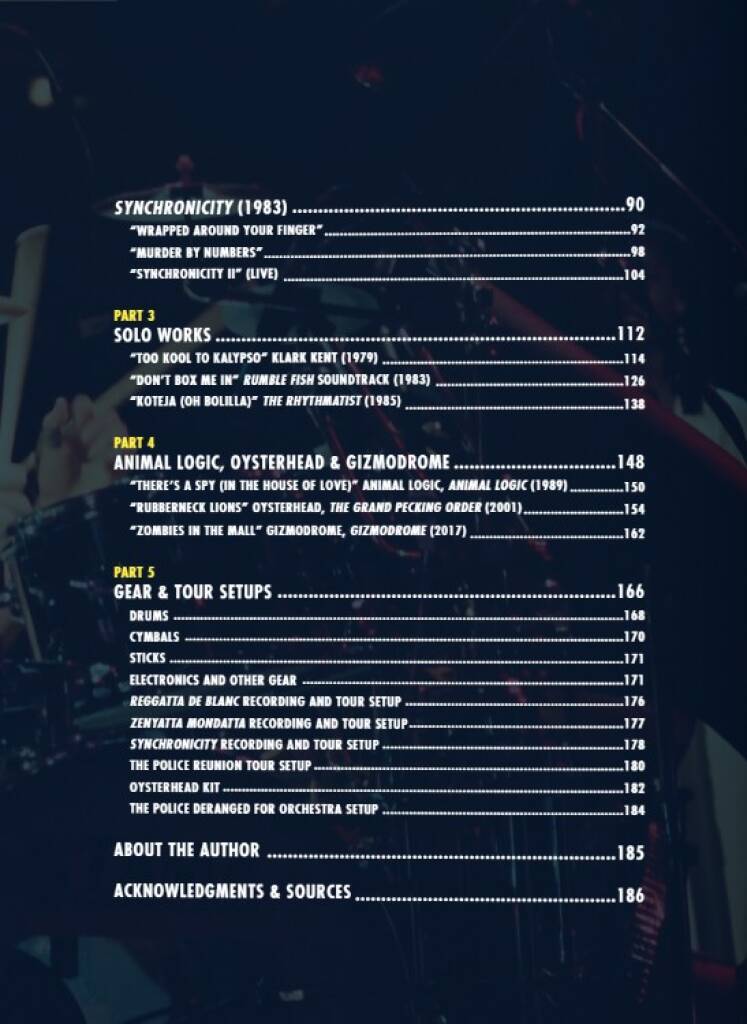 Stewart Copeland - Schlagzeugspiel bei The Police und darüber hinaus