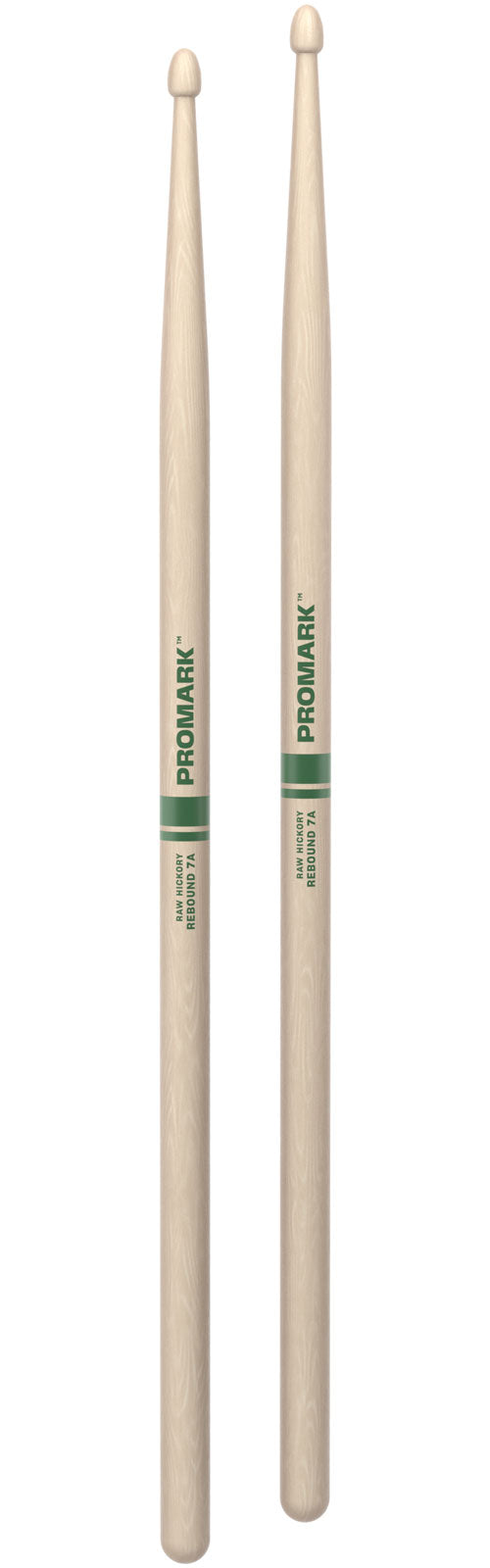 RBHR535AW - Hickory mit Eichel-Holzspitze Rebound 7A Roh