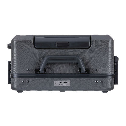 BCB-1000 MOLDED PLASTIC PROFESSIONAL "SUITCASE" PEDALBOARD WITH WHEELS SUITABLE FOR MULTIPLE PEDALS