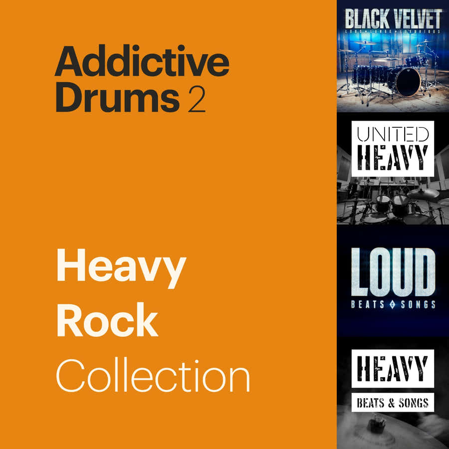 Addictive Drums 2 Heavy-Rock-Kollektion
