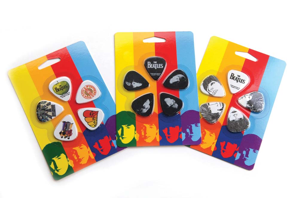 Beatles Gitarrenplektren Albums 10er-Pack Dünn