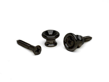 GOTOH GIBSON* STYLE STRAP BUTTON BLACK (2)
