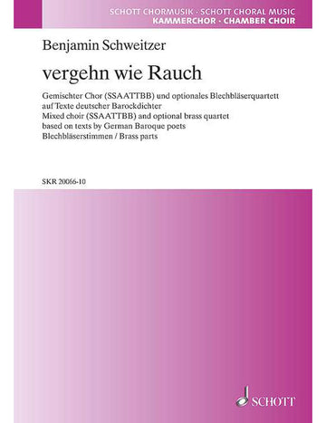 Schweitzer B. - Vergehn Wie Rauch - Voix