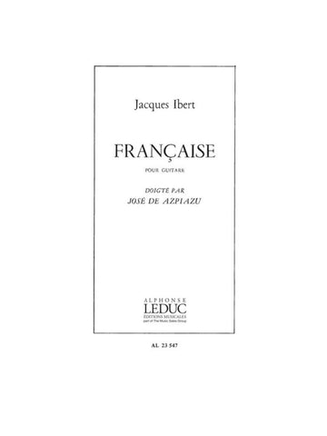 Ibert Jacques - Francaise - Guitare
