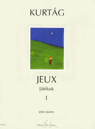 KURTAG GYORGY - JEUX (JATEKOK) VOL.1 - PIANO