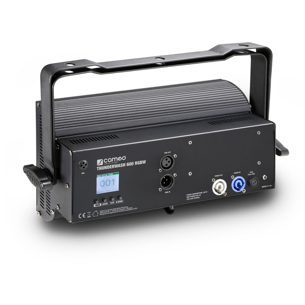 THUNDER WASH 600 RGBW - STROBOSKOPISCHES BLINDENDES UND WASCHLICHT 3 IN 1