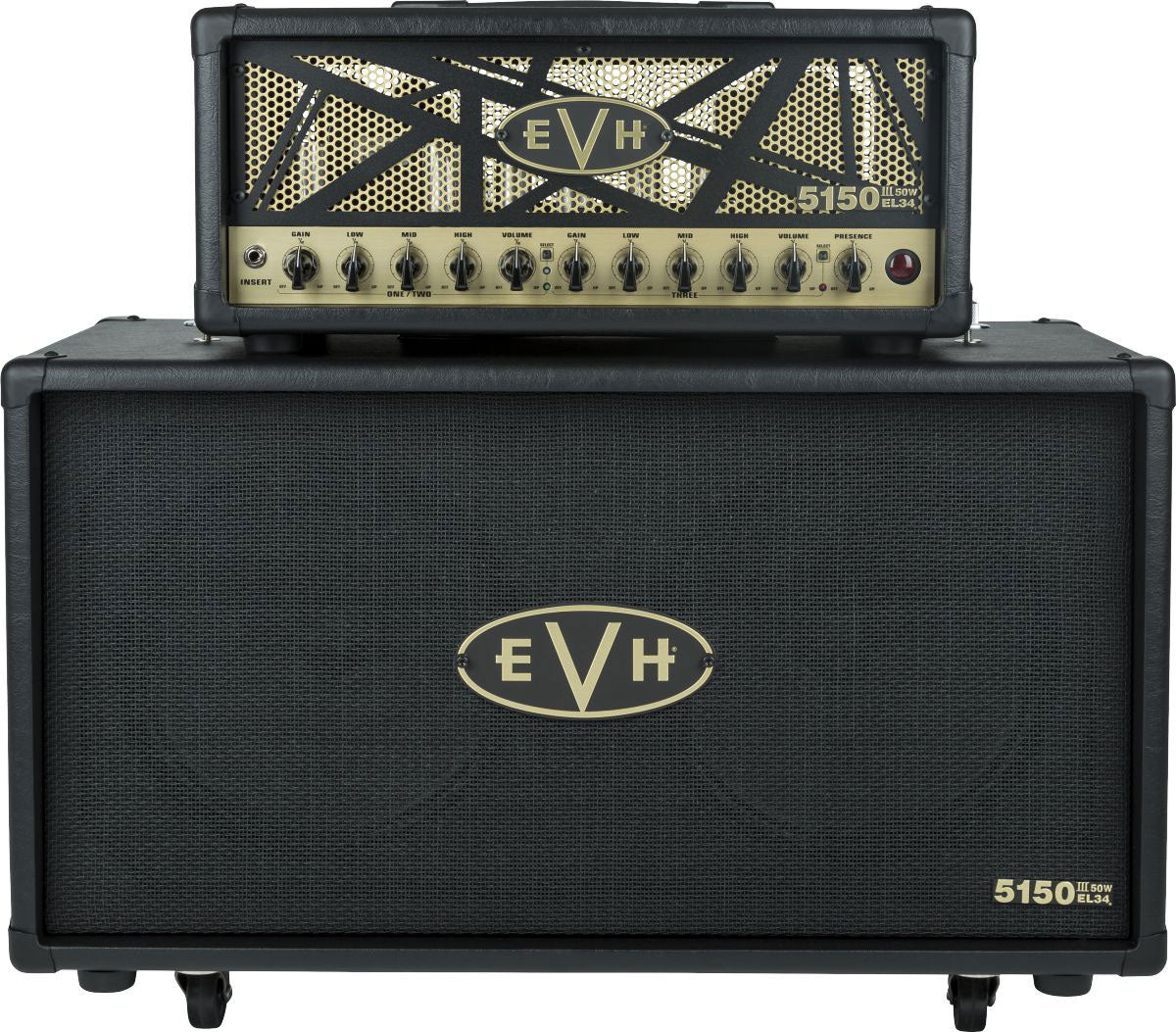 5150III EL34 2X12 CABINET BLACK