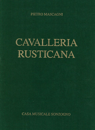 Mascagni Pietro - Cavalleria Rusticana - Chant & Piano