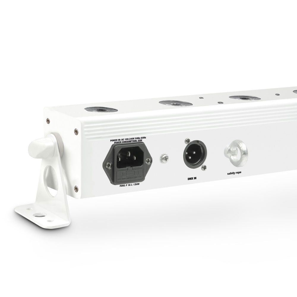 TRIBAR 200 IR WH - TRICOLOR LED BAR (RGB) 12 x 3 W WEISSE BOX MIT INFRAROT-FERNBEDIENUNG