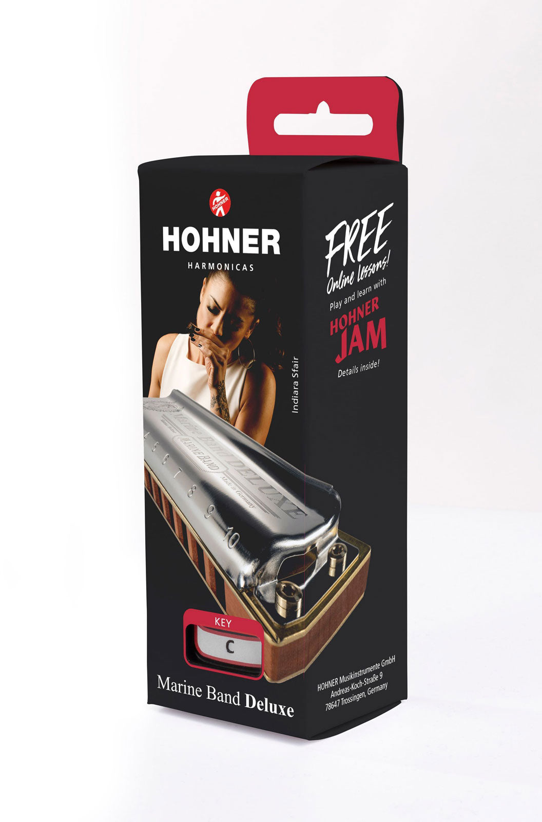 DIATONISCHEN 2005/20 MARINE BAND DELUXE 10 LOCHER E MI