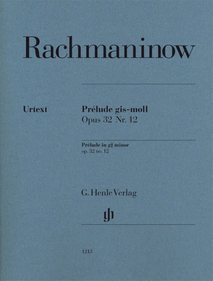 RACHMANINOV S. - PRÄLUDIUM OP.32 N°12
