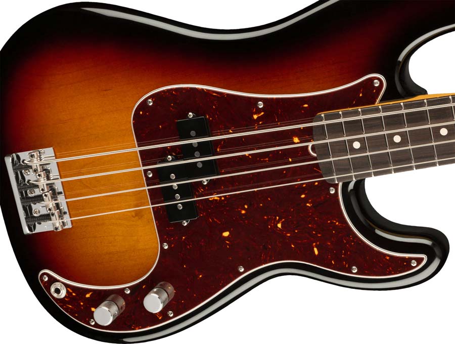 Precision Bass American Professional II RW 3-farbiger Sunburst