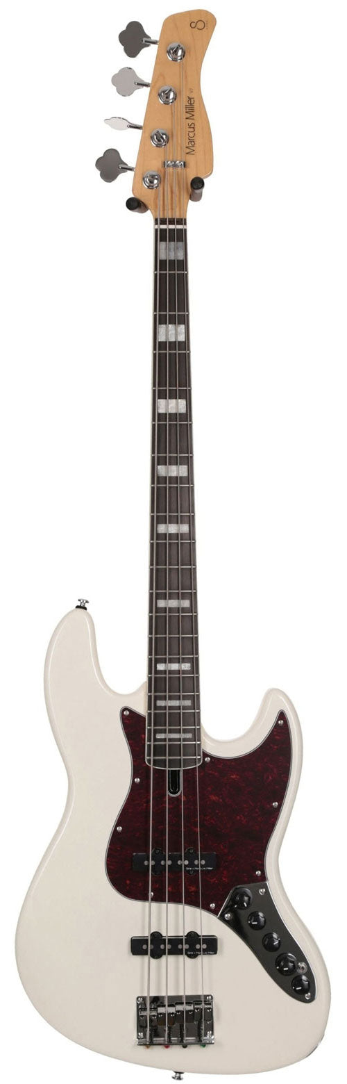 V7 Alder-4 Fl Awh Rn Fretless Antique White