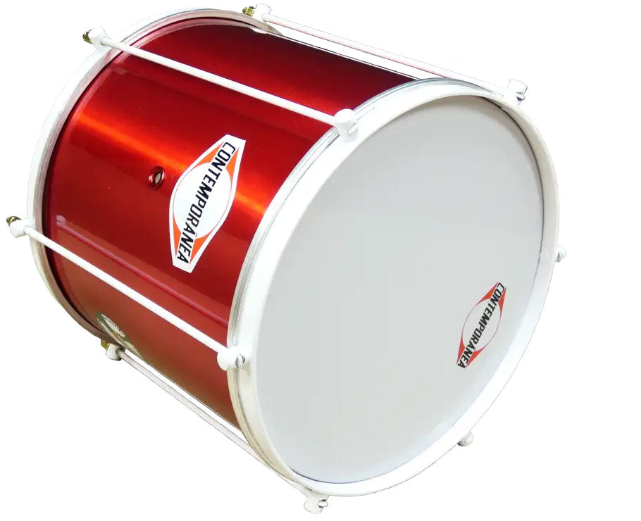 Surdo AXE 16" x 40cm - 6 Spannstäbe - Light - Rote Edition ALEGRIA