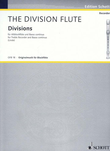 The Division Flute - Treble Recorder And Piano