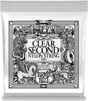 CLEAR 2ND ERNESTO PALLA NYLON CLASSICAL GUITAR STRINGS