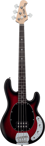 Stingray In Ruby Red Burst Satin