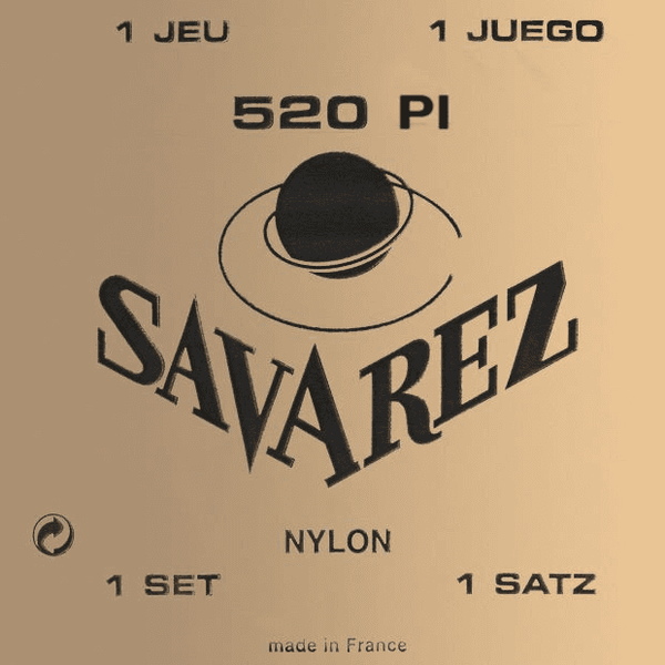 Savarez CLASSIC STRINGS NEW CRISTAL CLASSIC RED SET RED NORMAL PULL