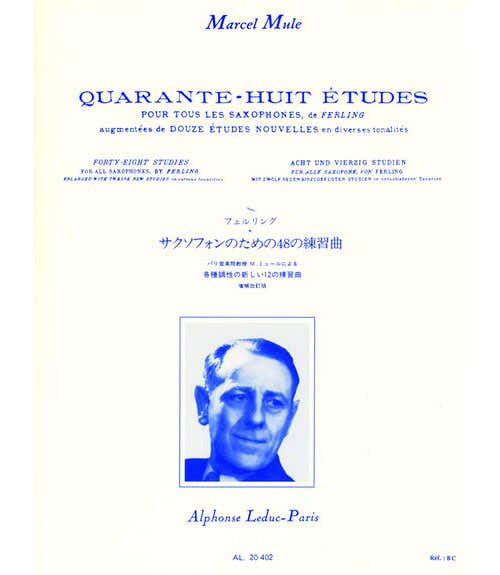 48 Etüden für alle Saxophone von Ferling - Mule