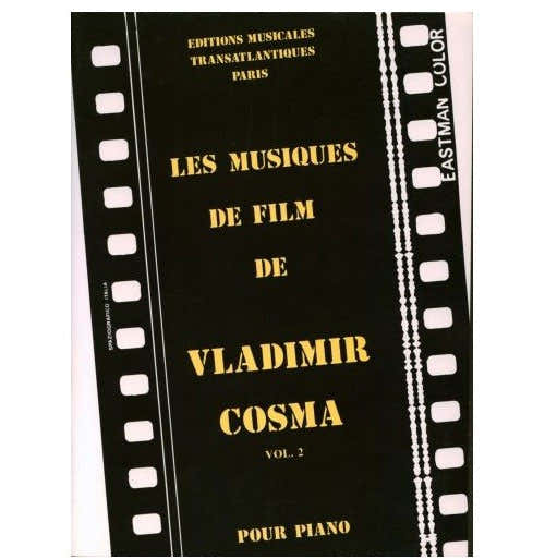 Cosma V. - Les Musiques De Film De Vladimir Cosma Vol 2 Piano