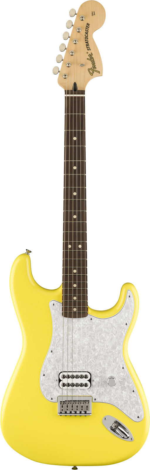 Stratocaster Signature Tom Delonge RW LTD Graffiti Yellow