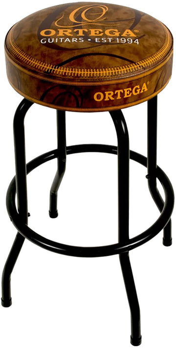 Tabouret 30" Noir Et Brun