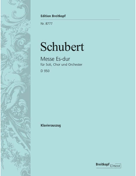 Edition Breitkopf Schubert - Mass In Eb Major D 950 D 950 - Soloists Choeur Mixte Et Orchestre