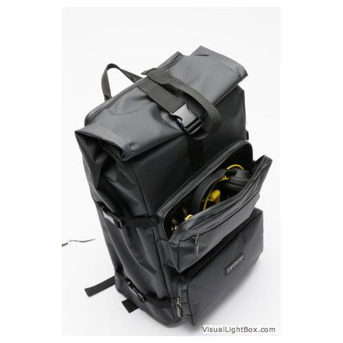 Rolltop-Rucksack III Schwarz