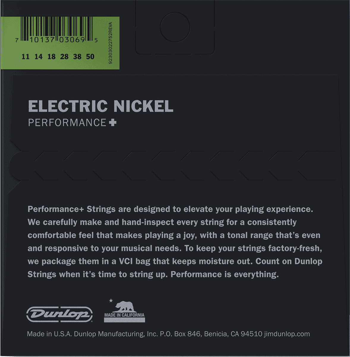 DEN1150 Elektrische Nickelsaiten mittel schwer 11-50