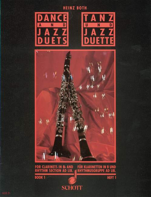 Both H. - Tanz- und Jazzduette Vol.1 - 2 Klarinetten und Rhythmusgruppe Ad.lib.
