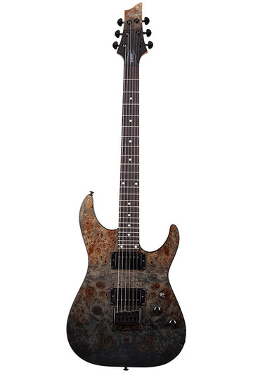 C-1 Standard Schwarzer Fade Burst Burl