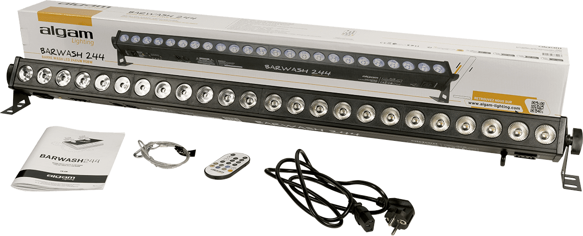 LED WASH BAR 24X4W RGBW 4-IN-1