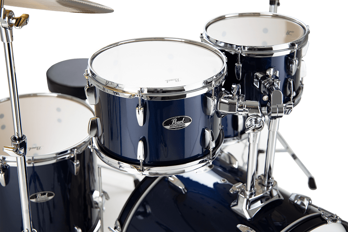 ROADSHOW FUSION 20 ROYAL BLUE METALLIC + SOLAR CYMBALS