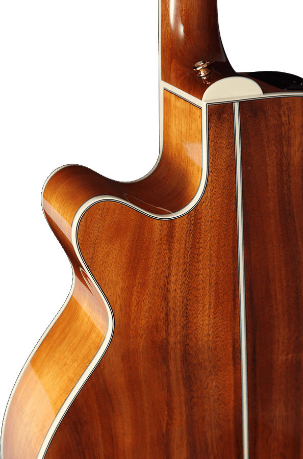 GN77 Hawaiian Koa Natur Hochglanz